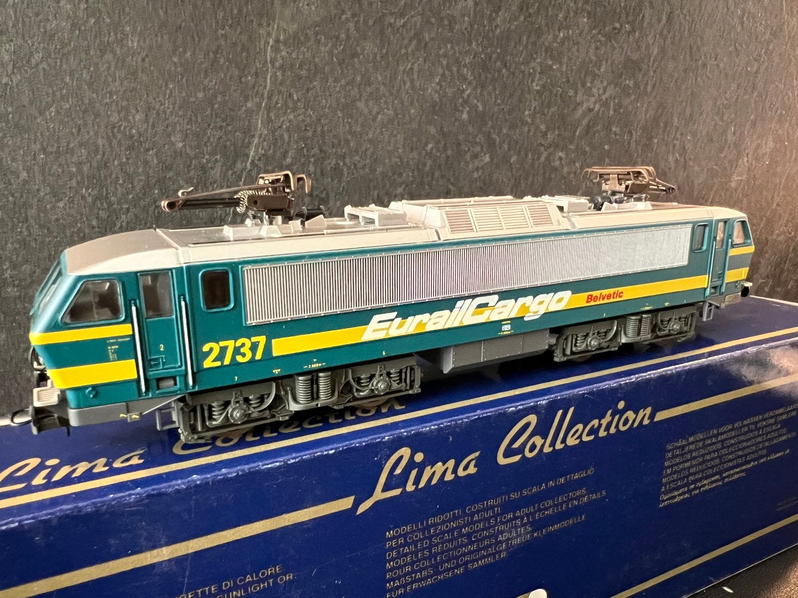 Jocadis Lima SNCB NMBS HLE 27 2737 eurorail cargo Belvetic, Hobby & Loisirs créatifs, Trains miniatures | HO, Enlèvement ou Envoi
