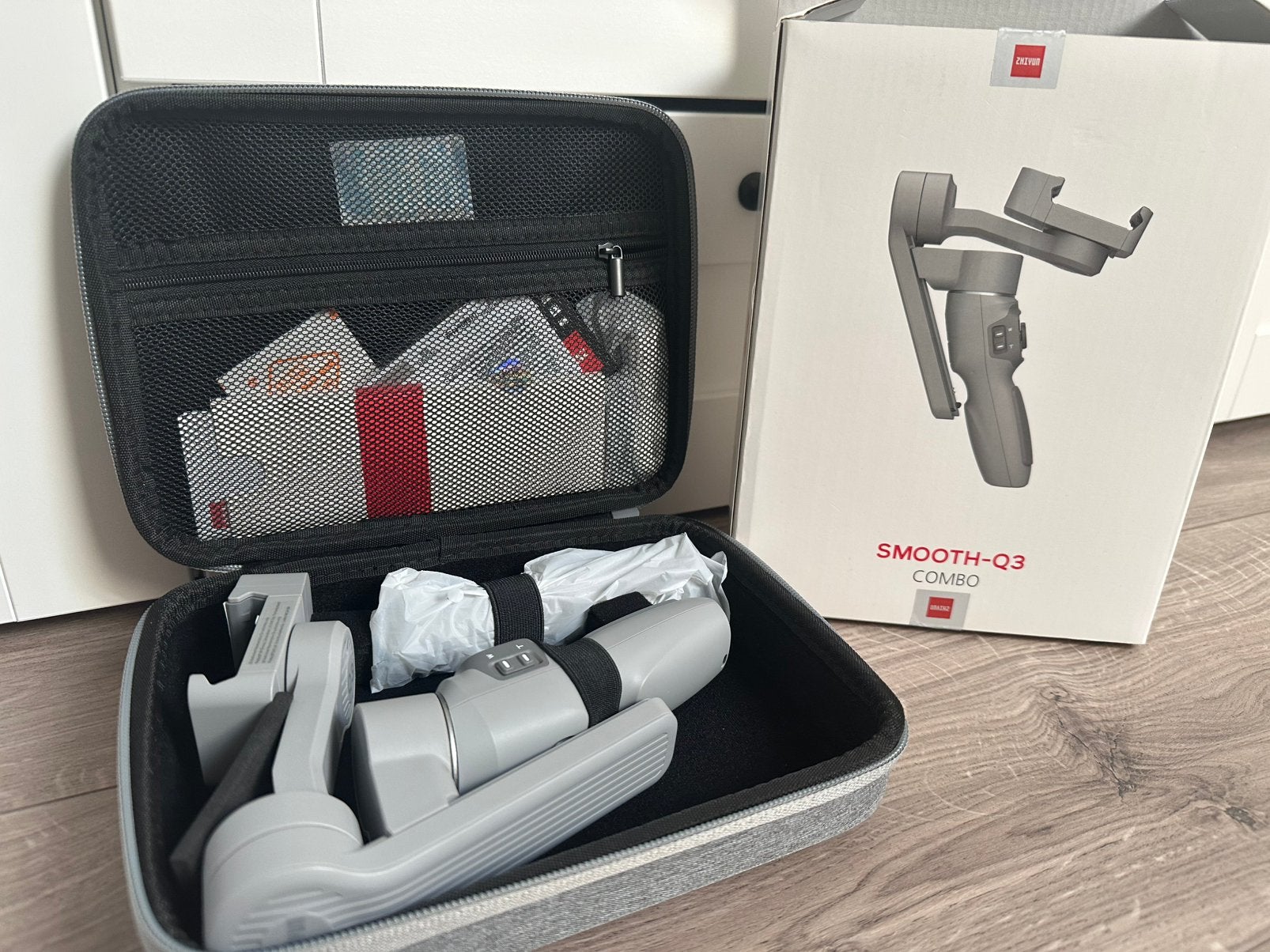 Zhiyun smooth 3 combo bijna nooit gebruikt, Ophalen, Zo goed als nieuw
