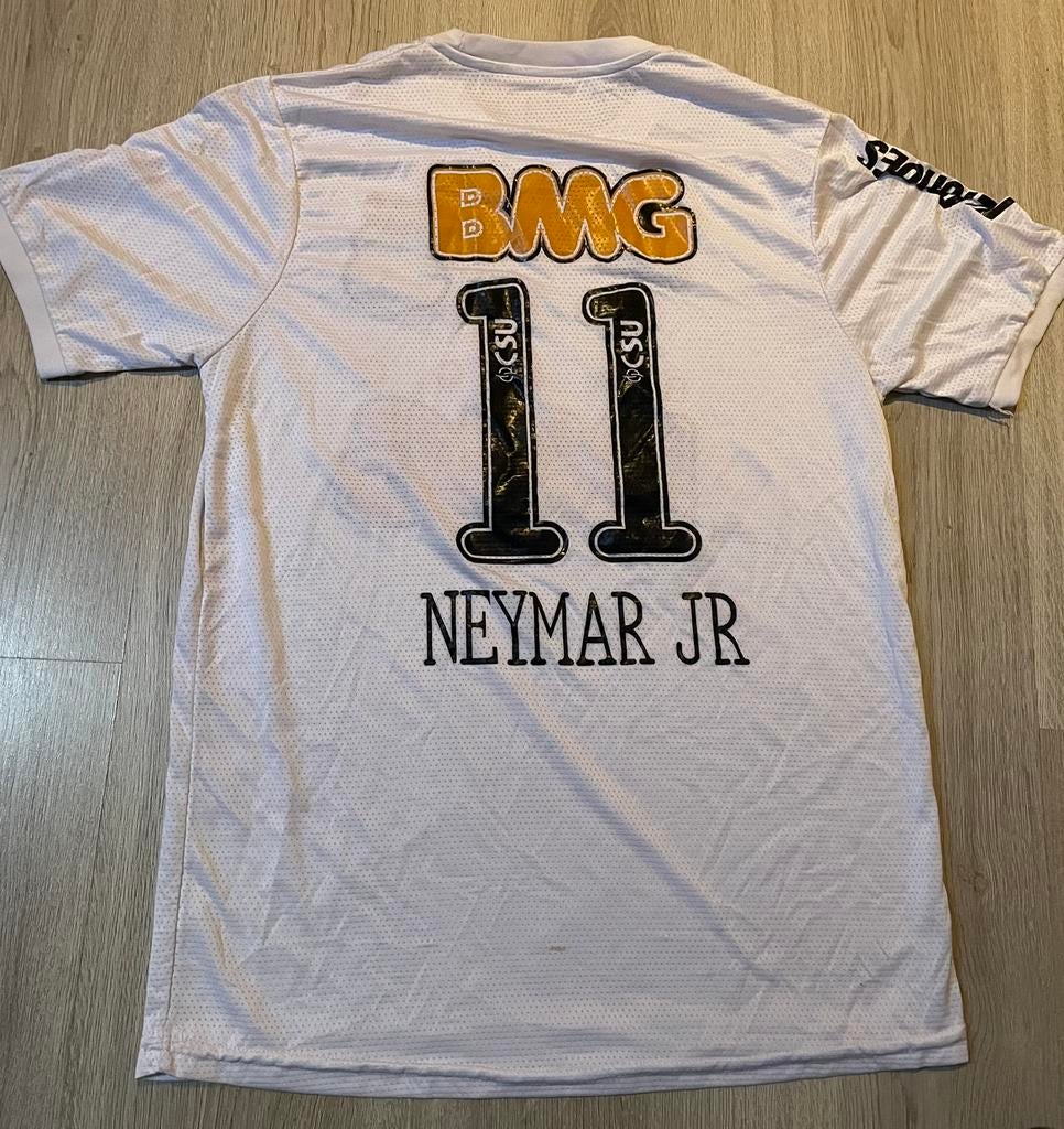 Neymar jnr. Santos T-Shirt, Ophalen, Nieuw, Maat 46 (S) of kleiner, Wit