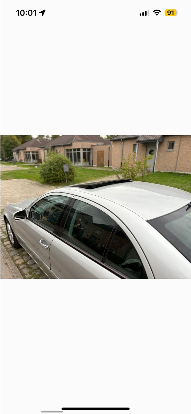 Mercedes E220 cdi 2004 full option, Autos, Achat, Toit ouvrant, Automatique, Particulier