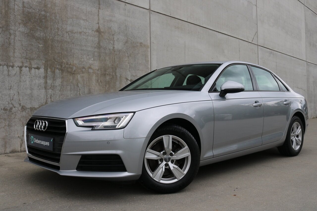 Audi A4 1.4 TFSI 150PK | LEDER | NAVI | LED | PDC V+A | CRU, Autos, Argent ou Gris, Achat, 4 portes, Entreprise