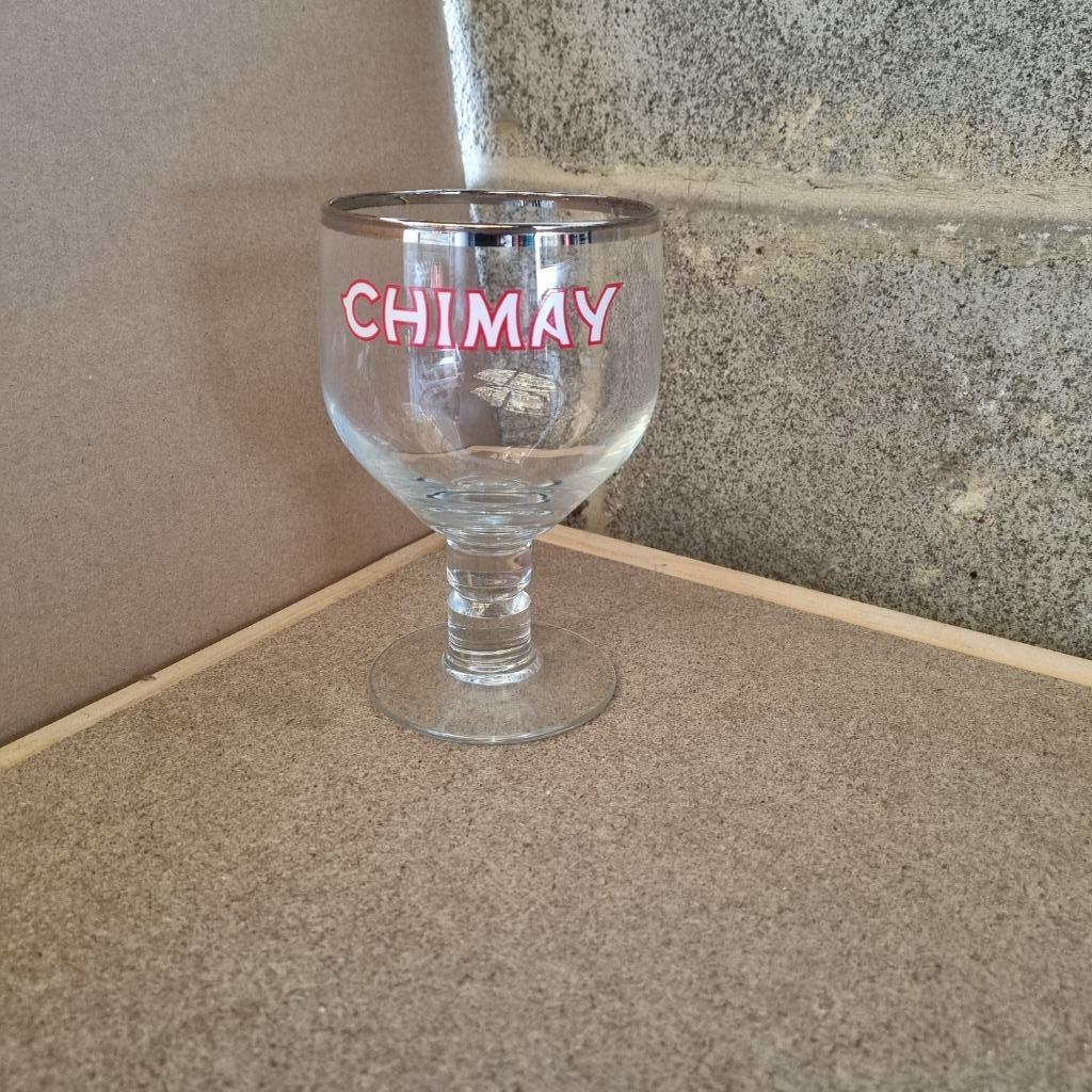 Verre Chimay (modèle 2), Ophalen of Verzenden, Gebruikt, Glas of Glazen, Overige merken