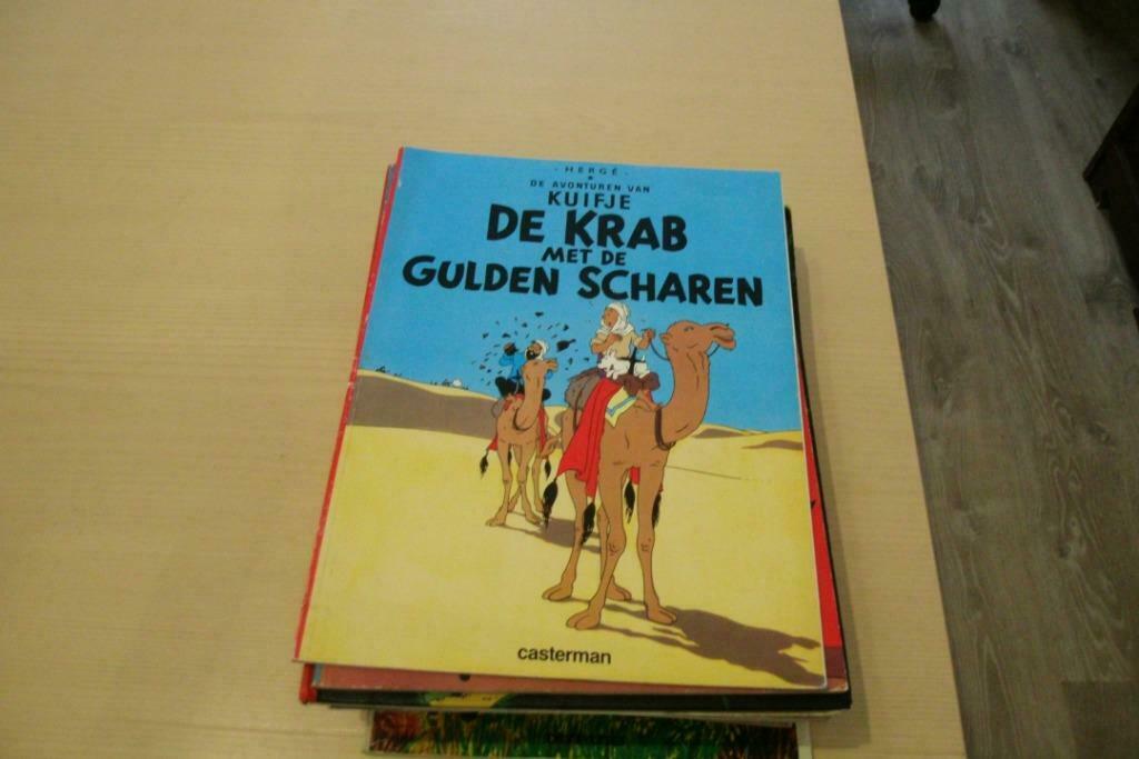 de avonturen van kuifje  5 strips apart te verkrijgen, Meerdere stripboeken, Ophalen of Verzenden, Zo goed als nieuw