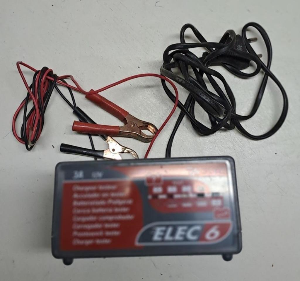 Accu lader- en tester ERAL 6, Doe-het-zelf en Bouw, Meetapparatuur, Ophalen of Verzenden, Gebruikt, Elektriciteit