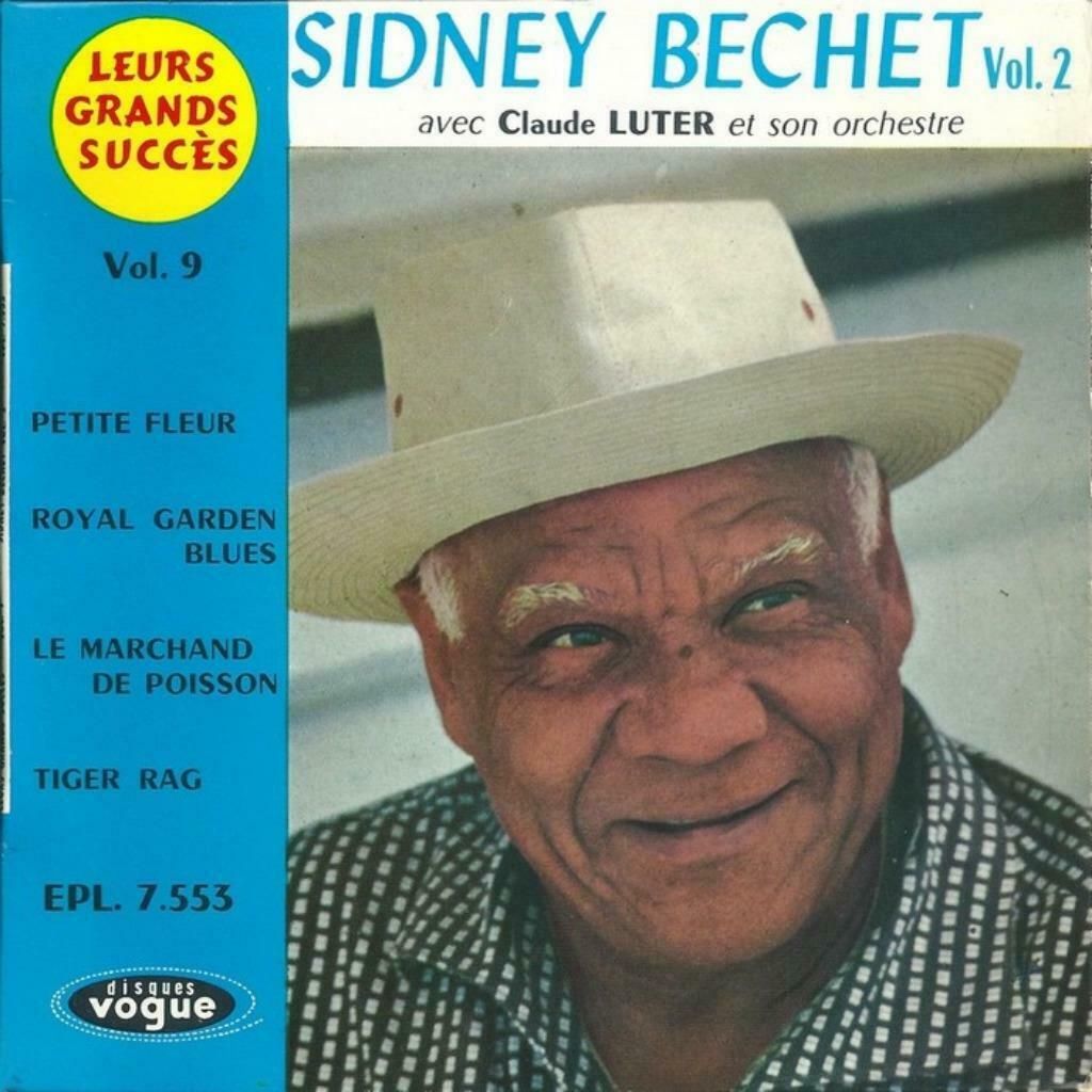 45 toeren Sidney Bechet vol. 2 met Claude Luter, Ophalen, Overige formaten, Blues