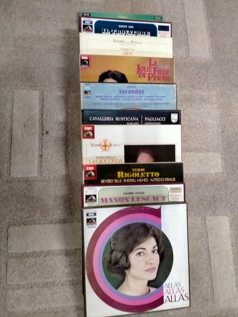Opera op vinyl, Cd's en Dvd's, Vinyl | Klassiek, Gebruikt, Opera of Operette, Classicisme, 12 inch, Ophalen of Verzenden