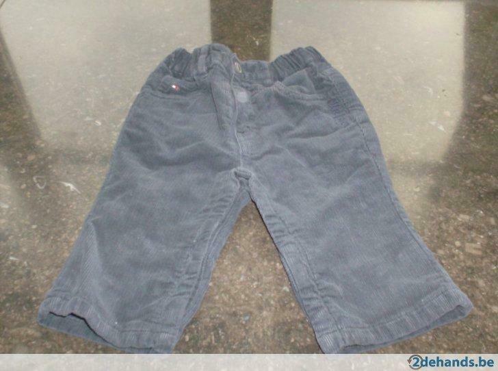 Tommy Hilfiger Velours broek, maat 68, Gebruikt, Jongetje