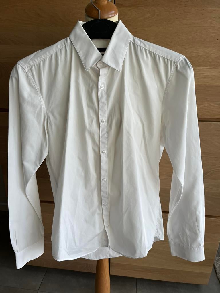 Deux chemises identiques WE, Vêtements | Hommes, Chemises, Comme neuf, Blanc, Enlèvement ou Envoi