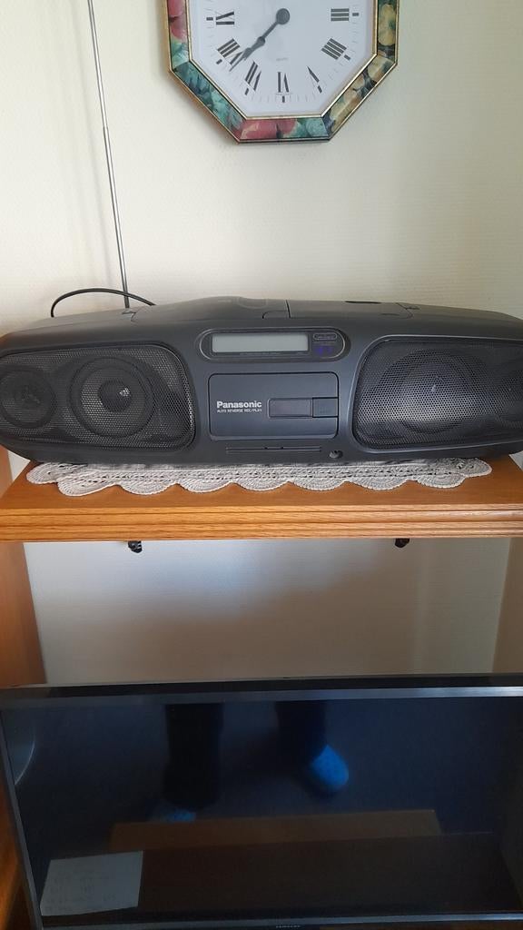 radio , cd et cassettes panasonic, Ophalen, Radio