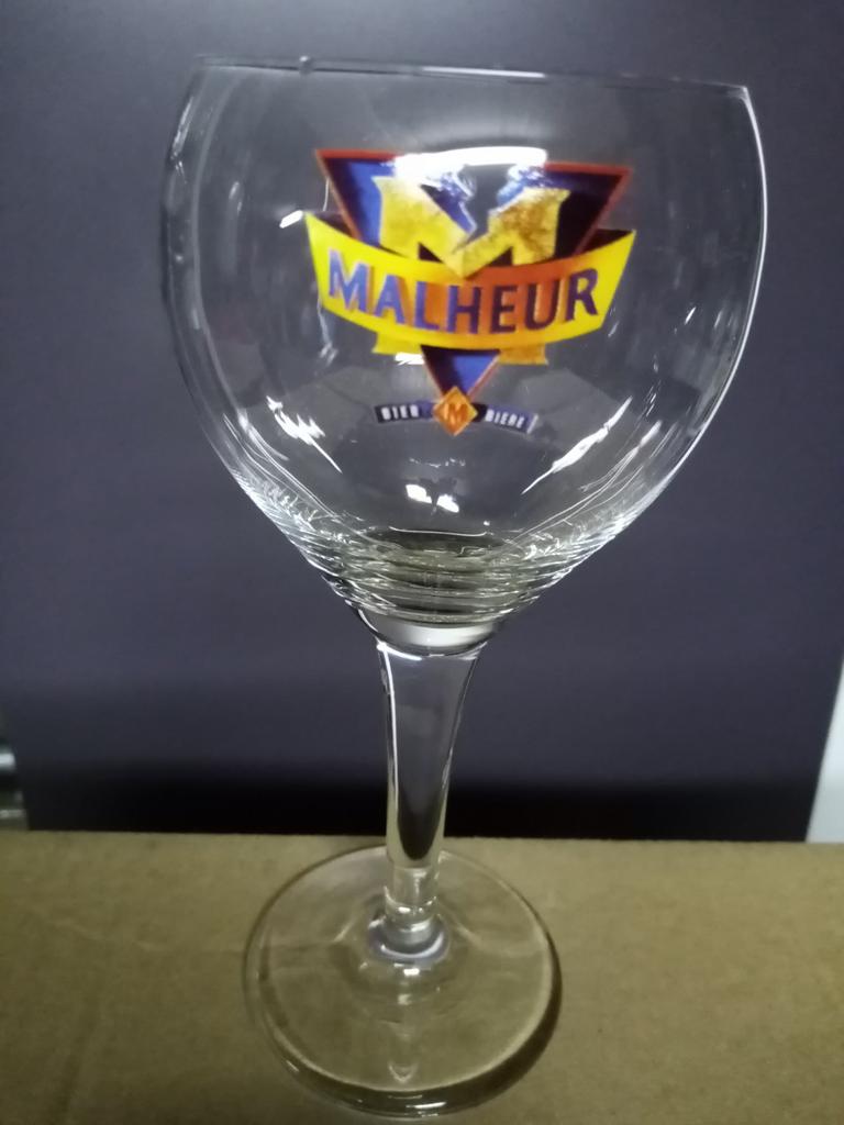 Bierglazen Malheur 7stuks, Ophalen, Zo goed als nieuw, Glas of Glazen, Overige merken