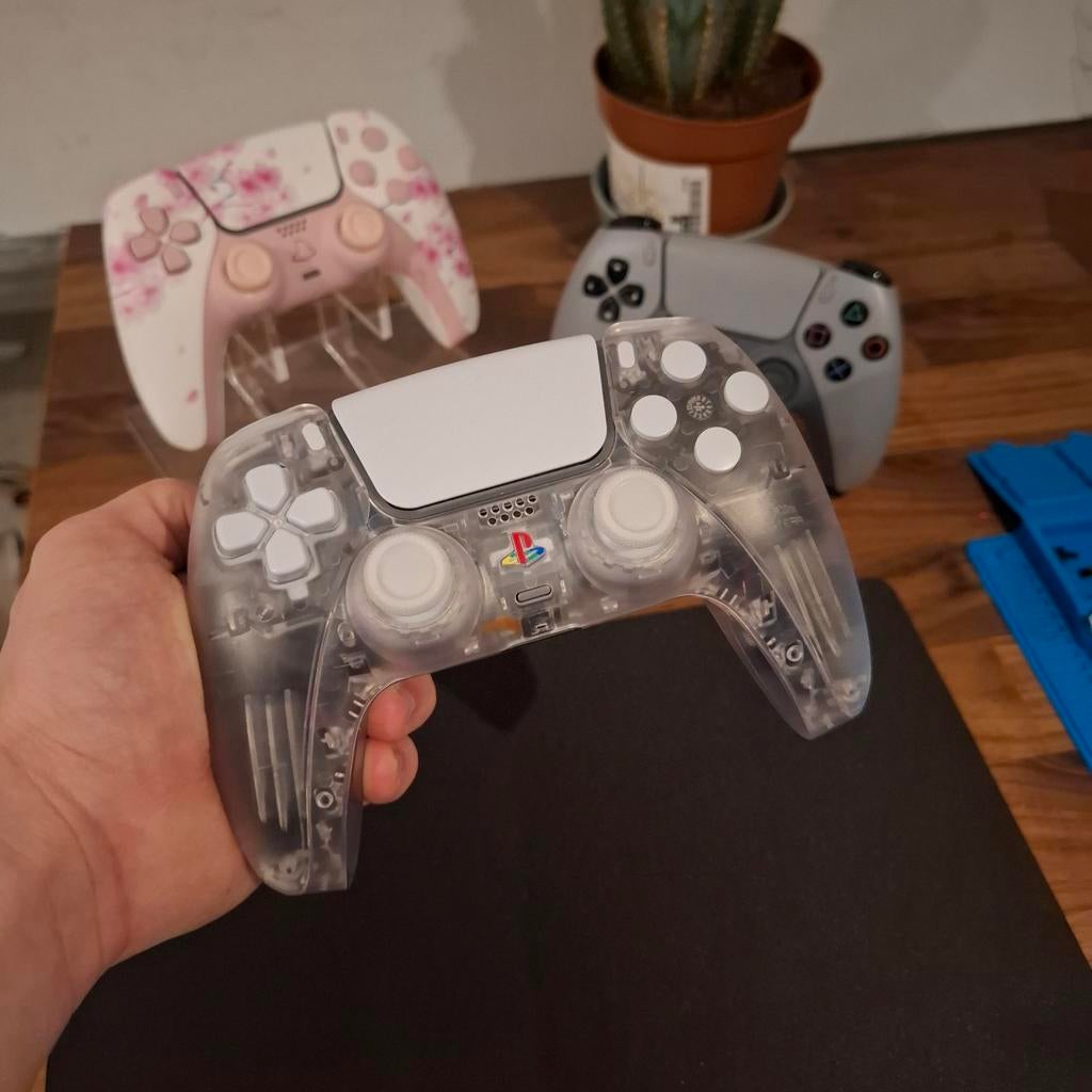 Transparante PS5 controller - anti drift, Games en Spelcomputers, Spelcomputers | Sony Consoles | Accessoires, Nieuw, PlayStation 5