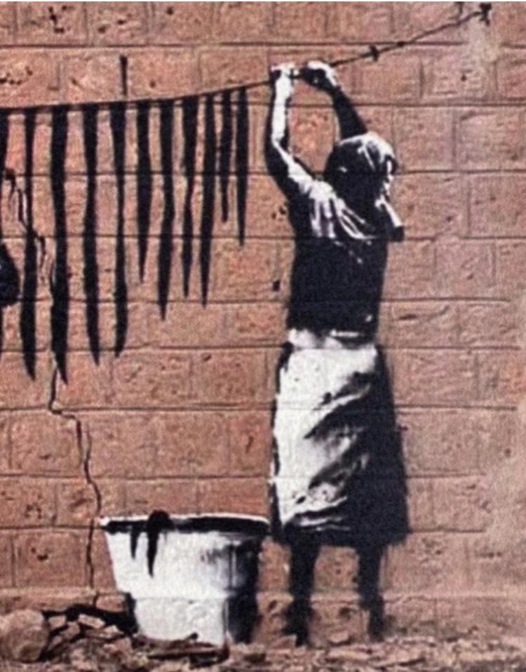 BANKSY : lithographie encadrée et numérotée a la main, Antiquités & Art, Enlèvement ou Envoi