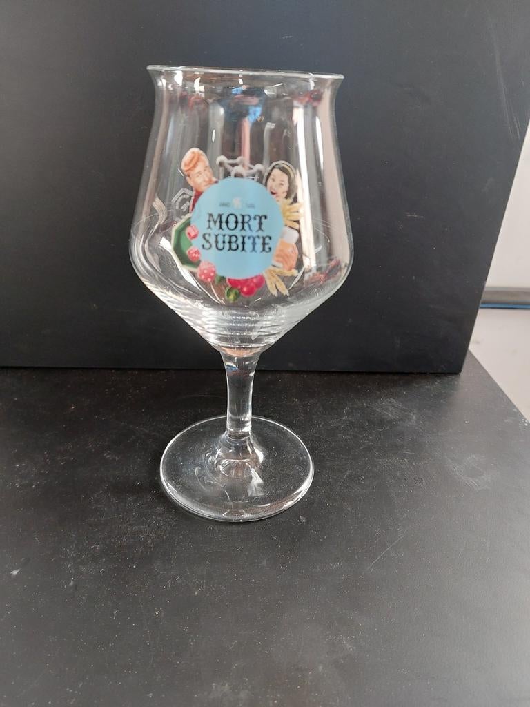 Verre à bière Mort Suite, Collections, Enlèvement ou Envoi, Comme neuf, Verre à bière