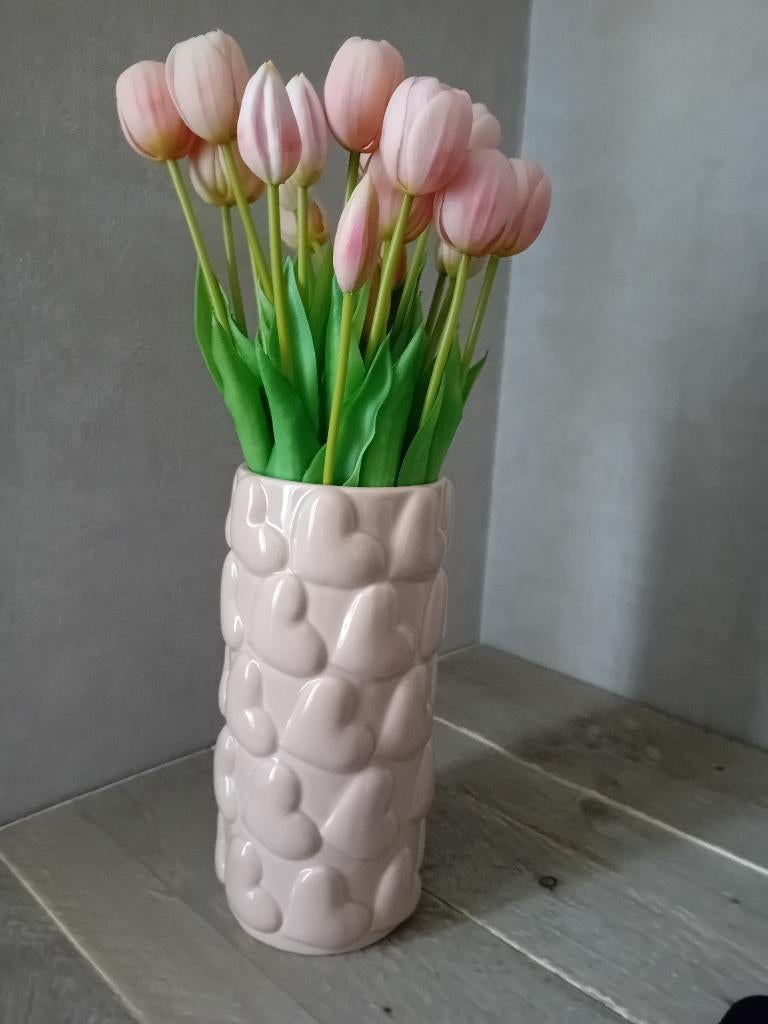 Hartjesvaas beige, Ophalen, Nieuw, Overige kleuren