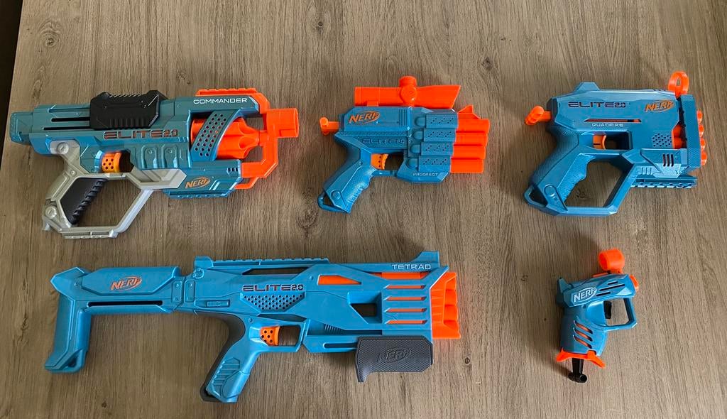 Set pistolen ‘Nerf’, Enlèvement ou Envoi, Utilisé