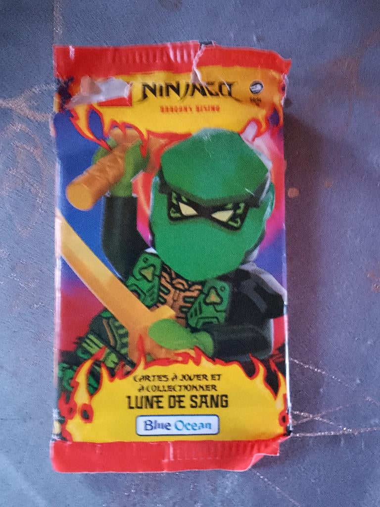 1 paquet de 6 cartes de la collection Lego Ninjago., Collections, Envoi, Neuf, Carte(s) à jouer