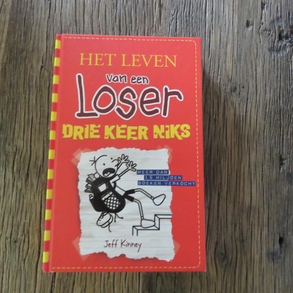 Het leven van een loser Drie keer niks Jeff Kinney, Ophalen of Verzenden