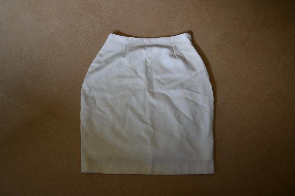 Wit kokerrokje - maat 38, Vêtements | Femmes, Jupes, Taille 38/40 (M), Enlèvement ou Envoi, Au-dessus du genou, Comme neuf