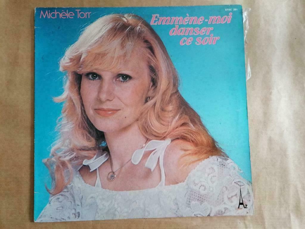 33T Michèle Torr – Emmène-moi danser ce soir Label: Disc AZ, Ophalen of Verzenden