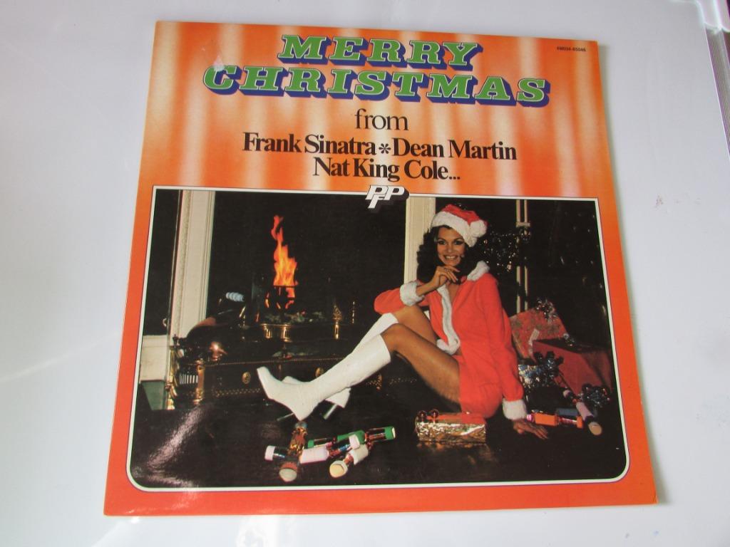 MERRY CHRISTMAS, FRANK SINATRA - DEAN MARTIN - NAT KING COLE, Ophalen of Verzenden, Gebruikt, 12 inch