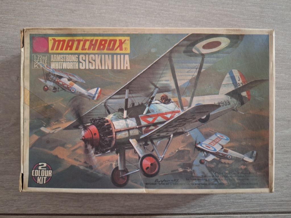 Matchbox Armstrong Whitworth Siskin IIIA, Ophalen