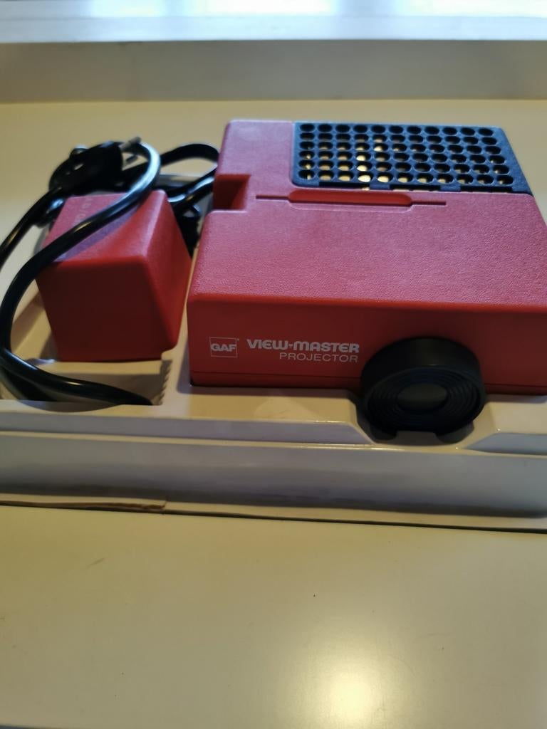 Vintage view master projector, Audio, Tv en Foto, Diaprojectoren, Ophalen of Verzenden, Gebruikt