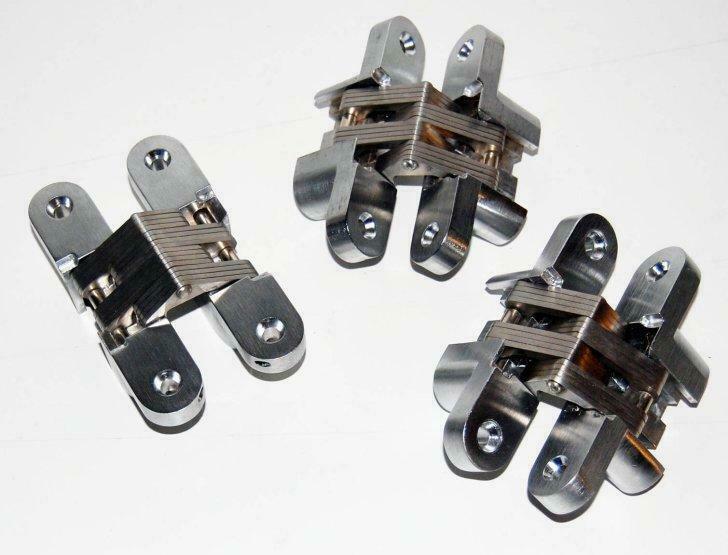 Lot de charnières invisibles porte + chambranle bois 117,5mm, Enlèvement, Neuf