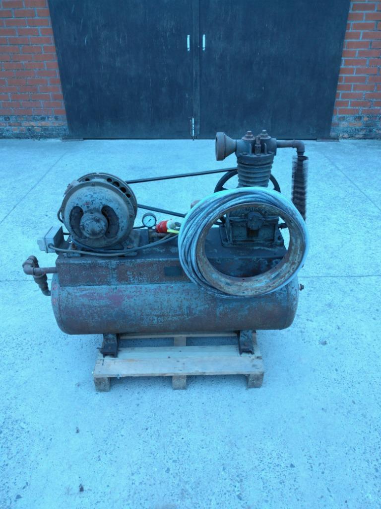 compressor, Doe-het-zelf en Bouw, Compressors, 25 tot 100 liter, Ophalen, Gebruikt, Minder dan 6 bar