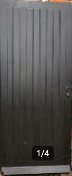 Meranti buitendeur (zeer zwaar), Doe-het-zelf en Bouw, Deuren en Vliegenramen, Ophalen, Buitendeur