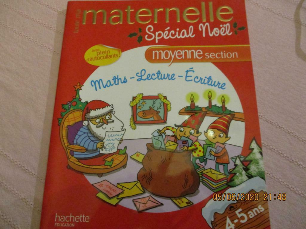 MATHS-LECTURE-ECRITURE.SPECIAL NOËL.2e MATERNELLE., Enlèvement ou Envoi, Neuf, Autres niveaux, Mathématiques A