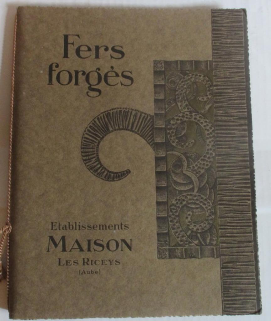 Fers forgés | Catalogue | Etablissement Maison | Ferronnerie, Envoi