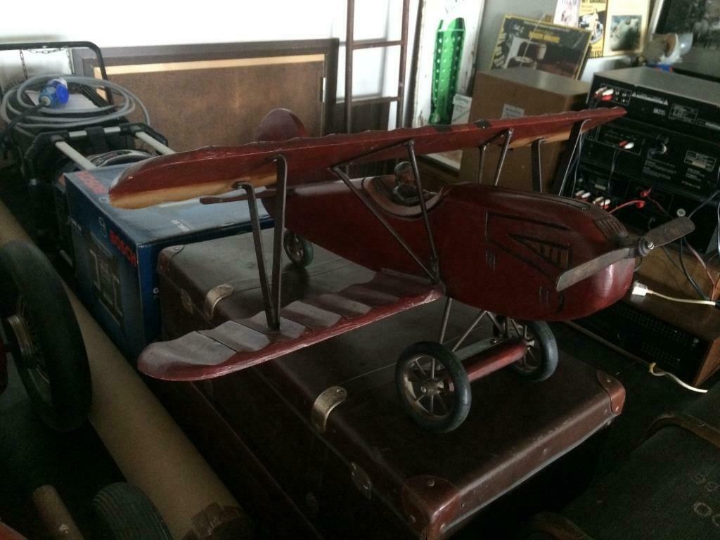 decoratief vliegtuig tweedekker, Enlèvement, Utilisé, Avion