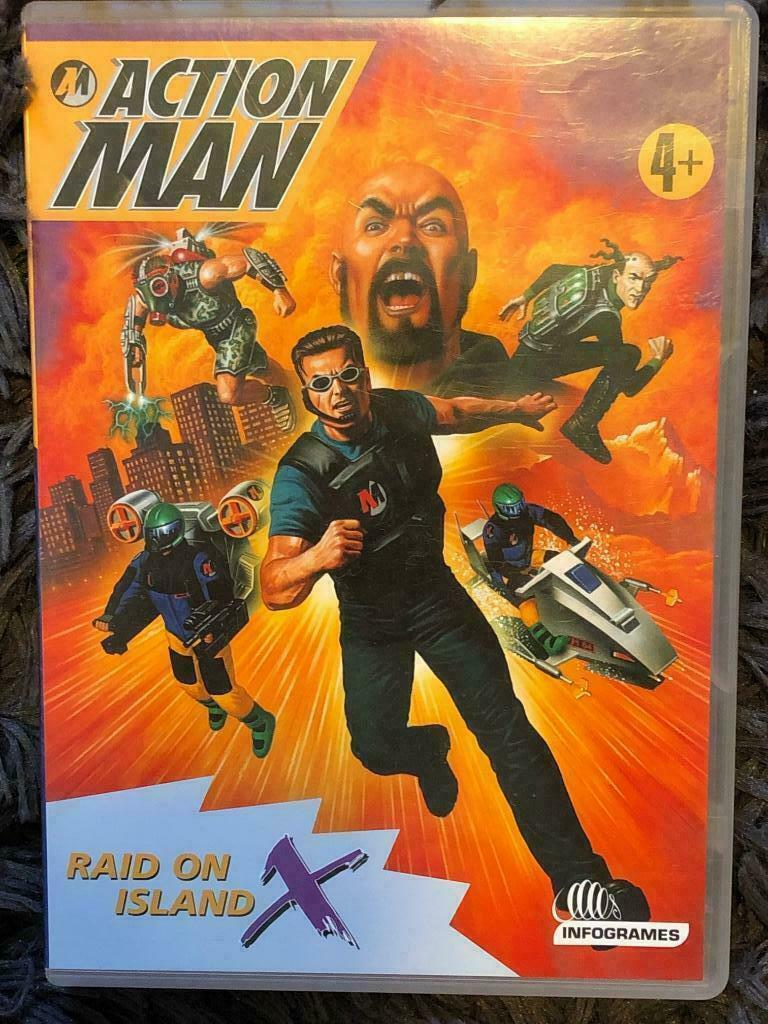 Action man, Raid on Island X, Gebruikt, 1 speler, Vanaf 3 jaar, Ophalen