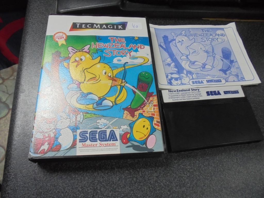 Sega Master System The Newzealand Story (CIB), 1 joueur, Enlèvement ou Envoi, Utilisé, Master System