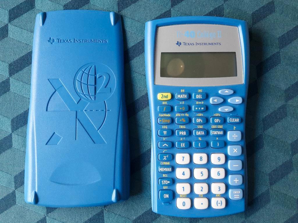 Rekentoestel Texas Instruments 40 Collège II, als nieuw, Diversen, Rekenmachines, Ophalen of Verzenden, Zo goed als nieuw