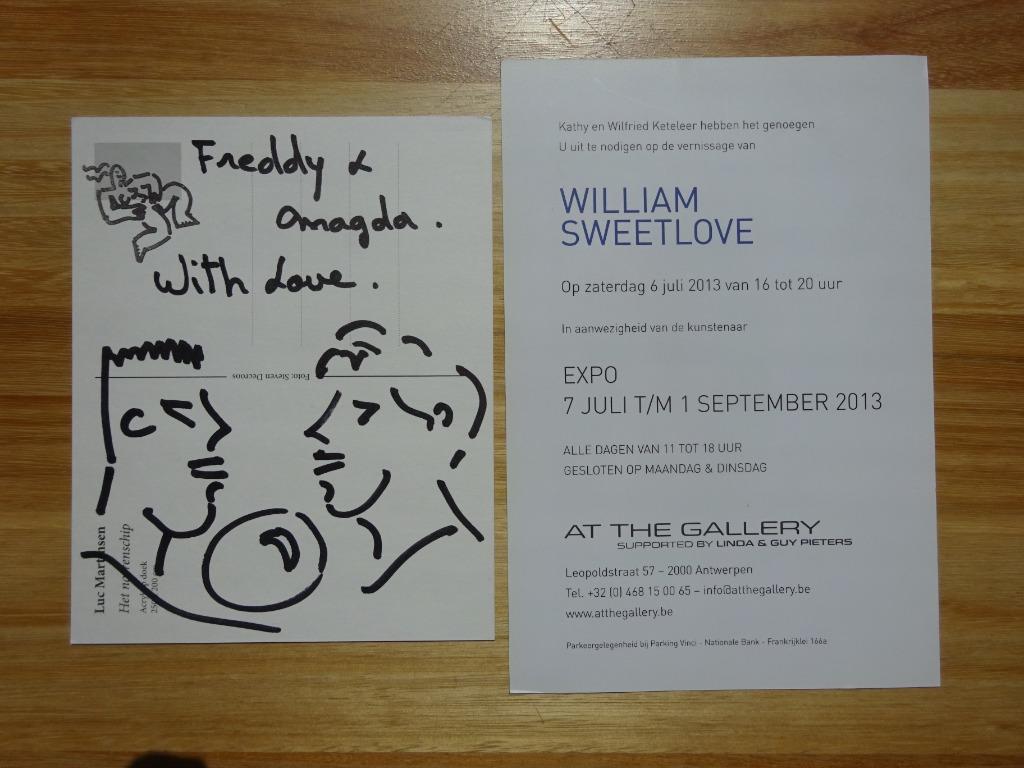2 invitaties, Martinsen, Sweetlove,