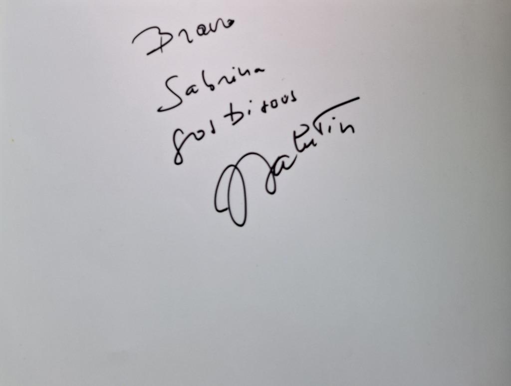 Autographe original de JACQUES BALUTIN, Collections, Musique, Artistes & Célébrités, Enlèvement ou Envoi, Signé