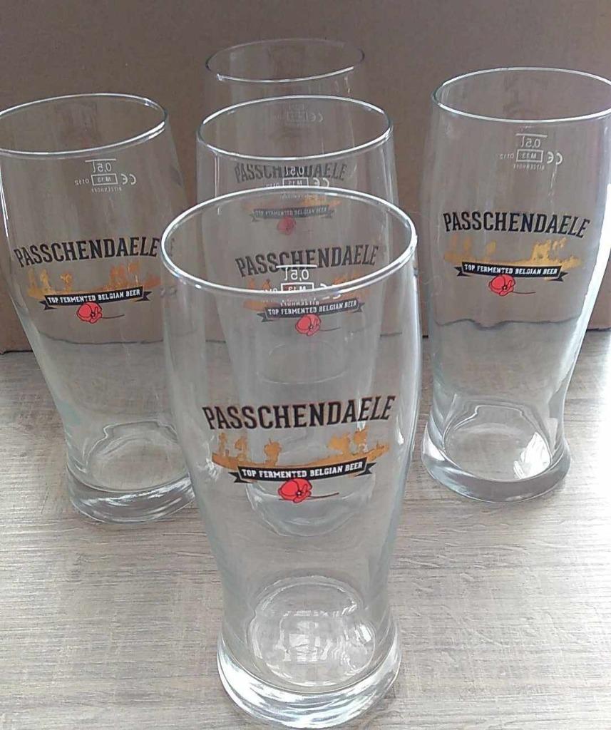 passchendaele glazen, Ophalen of Verzenden