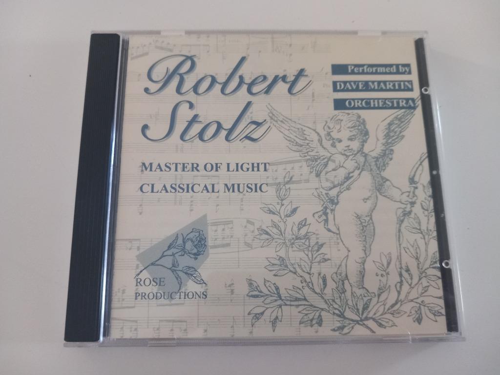 CD Robert Stolz Master of Light Klassiek Dave Martin Orkest, Ophalen of Verzenden, Zo goed als nieuw, Orkest of Ballet