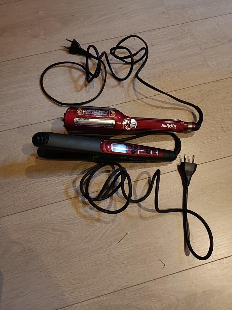 BaByliss stijltang en krultang, Handtassen en Accessoires, Uiterlijk | Haarverzorging, Ophalen of Verzenden, Zo goed als nieuw