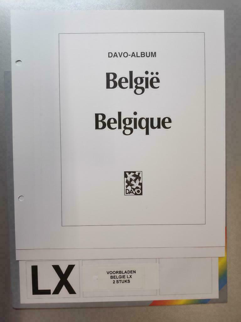 Davo LX voorbladen nieuw, Ophalen of Verzenden, Verzamelalbum