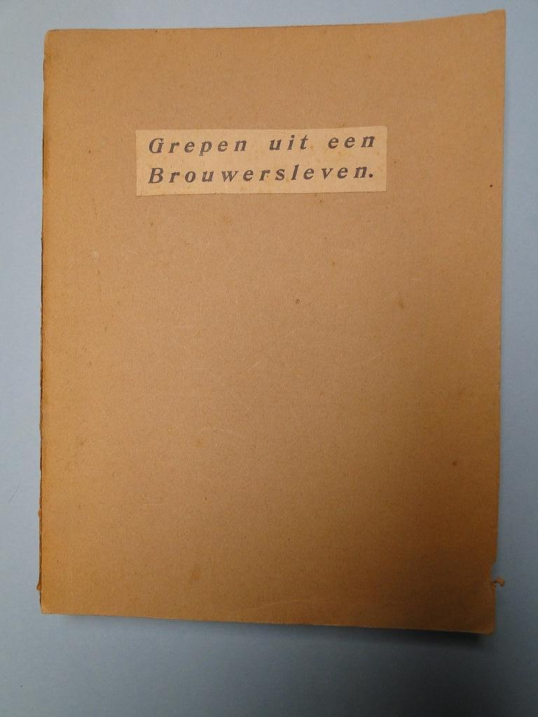 Tussen Pot en Pint,grepen uit een Brouwersleven, Antiquités & Art, Envoi