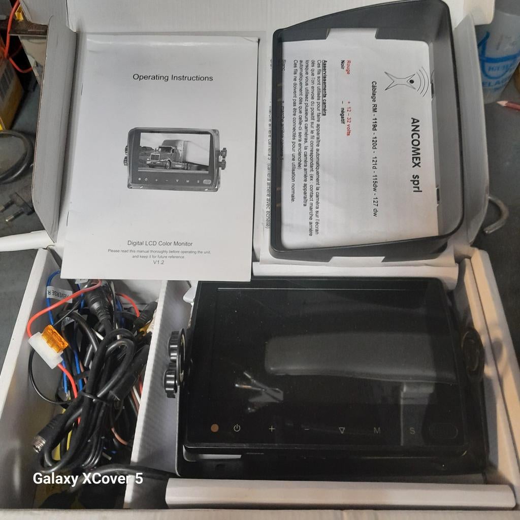 Ecran lcd pour camping-car camion tracteur, Enlèvement