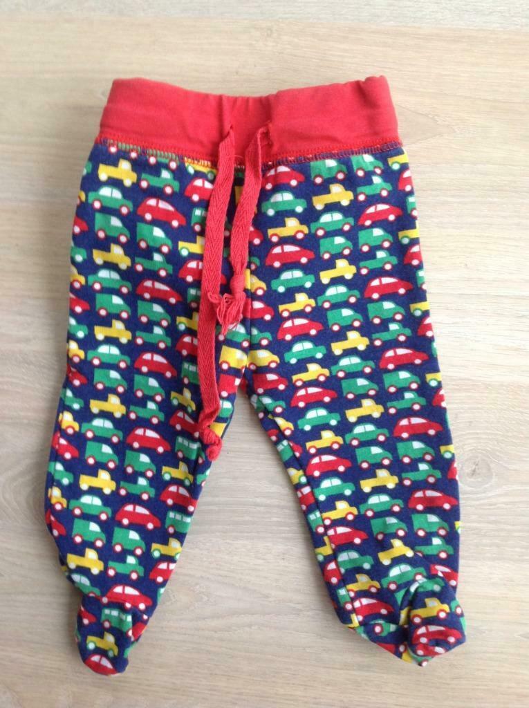 Baba broek blauw bussen 56, Kinderen en Baby's, Gebruikt, Broekje, Jongetje of Meisje, Ophalen of Verzenden