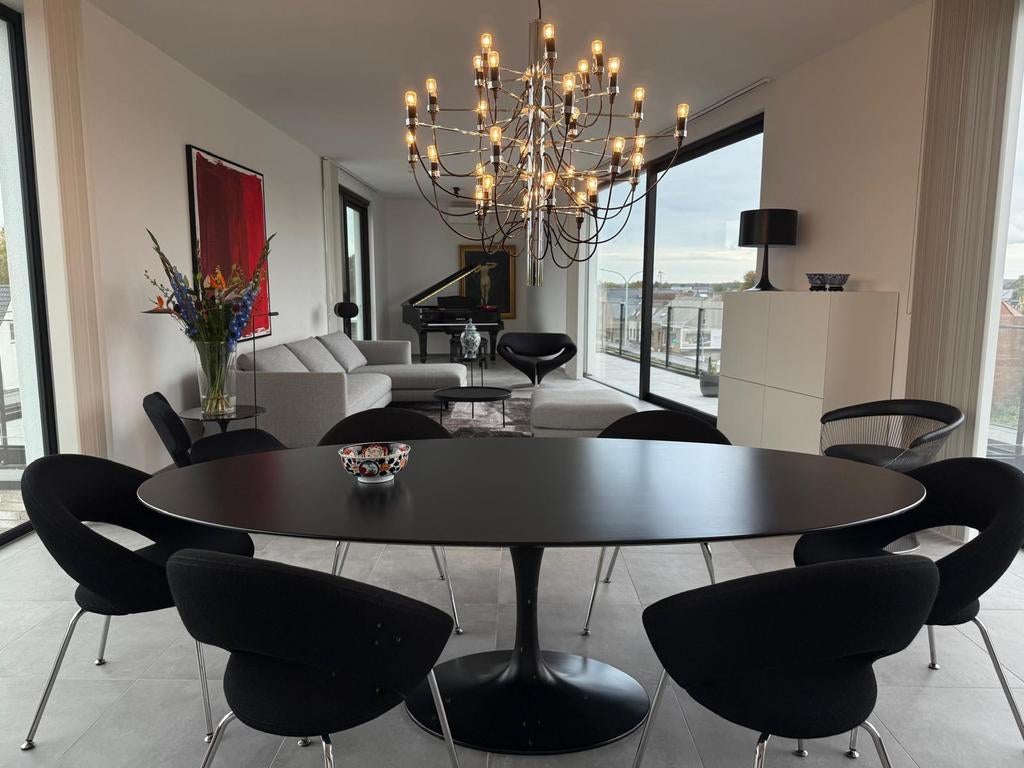 Tables tulipes 244 x 137 90 x 180 chaises tulipes Eero Sarin, Enlèvement ou Envoi