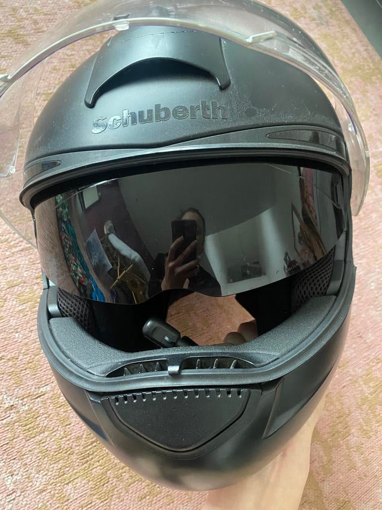 Motorhelm van Schuberth model c3 maat 52/53, Motoren, Overige merken, Ophalen of Verzenden, S, Dames
