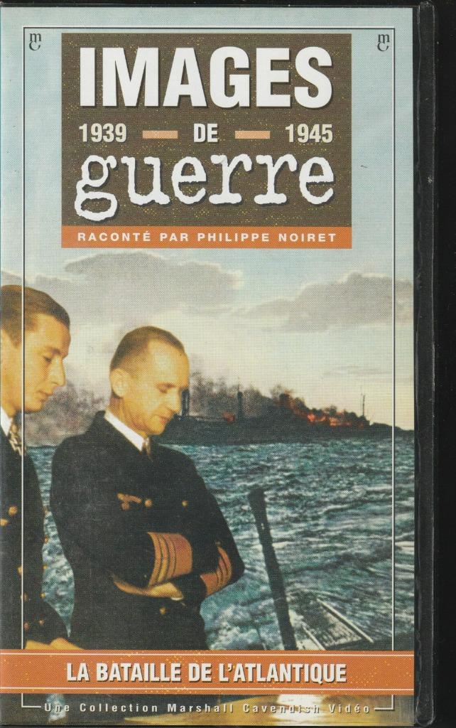 IMAGES DE GUERRE LA BATAILLE DE L ATLANTIQUE K7 VHS N 9, CD & DVD, VHS | Documentaire, TV & Musique, Tous les âges, Enlèvement ou Envoi