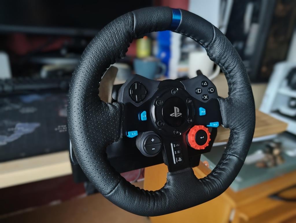 Logitech g29 Playstation/Pc stuur (light gebruikt), Ophalen of Verzenden, Zo goed als nieuw