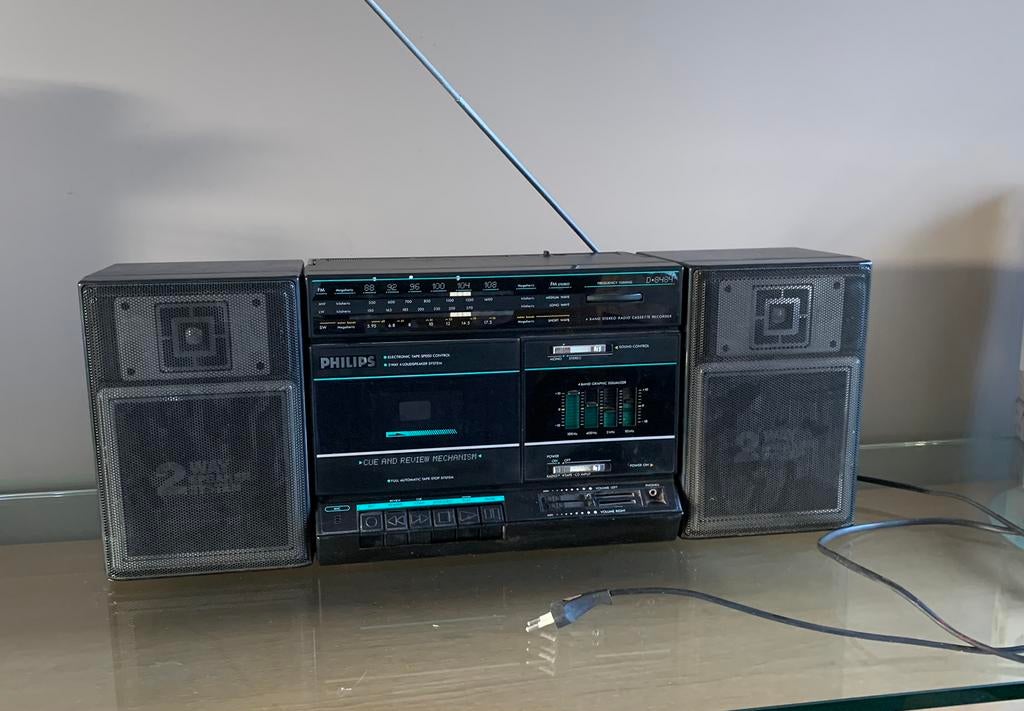 Vintage radio Philips Type D 8484/00 in werkende staat, Collections, Enlèvement, Audio et Vidéo