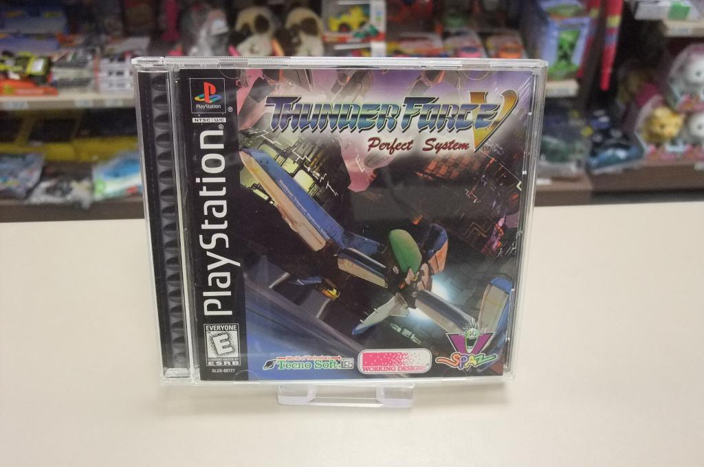 Thunder force V (cib) ps1 usa, Consoles de jeu & Jeux vidéo, Jeux | Sony PlayStation 1, Shooter, Enlèvement ou Envoi, 1 joueur